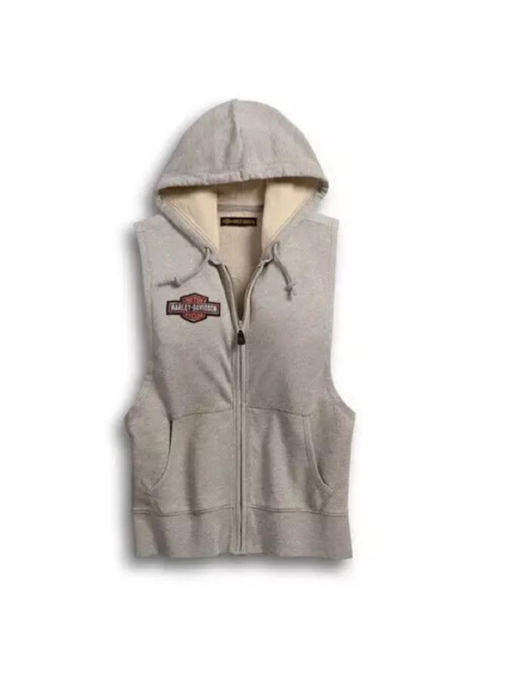 Harley Davidson Sleeveless studded hoodie 22/24